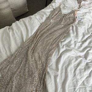 Windsor Floor Length Sequin Dress